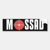 Mossad Autoaufkleber (Vorne)