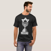 Mossad Israel Israelischer Geheimdienst Tel Aviv M T-Shirt (Vorne ganz)