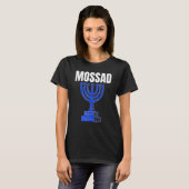 Mossad Israel Israelischer Geheimdienst Tel Aviv M T-Shirt (Vorne ganz)