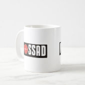Mossad Kaffeetasse (Vorderseite Links)