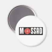 Mossad Magnet (Vorderseite/Rückseite)