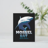 Mossel Bay Great White Shark Scuba Diving Postkarte (Stehend Vorderseite)