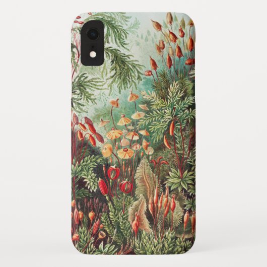 Mosses, Muscinae Laubmoose von Ernst Haeckel Case-Mate iPhone Hülle (Rückseite)