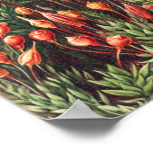 Mosses, Muscinae Laubmoose von Ernst Haeckel Poster (Ecke)