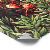 Mosses, Muscinae Laubmoose von Ernst Haeckel Poster (Ecke)