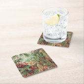 Mosses, Muscinae Laubmoose von Ernst Haeckel Rechteckiger Pappuntersetzer (Vor Ort)