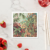 Mosses, Muscinae Laubmoose von Ernst Haeckel Serviette (Beispiel)