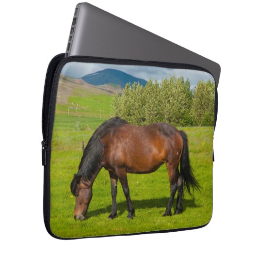 Mossfellsbaer Islandpferd Laptopschutzhülle (Vorne Rechts)