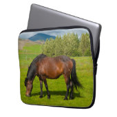 Mossfellsbaer Islandpferd Laptopschutzhülle (Vorderseite Links)