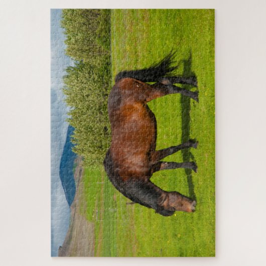 Mossfellsbaer Islandpferd Puzzle (Vertikal)