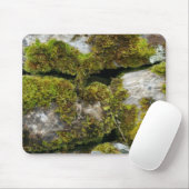 Mosssteinmauer Mousepad (Mit Mouse)