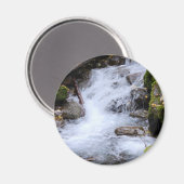 Mossy Autumn Stream Magnet (Vorderseite/Rückseite)
