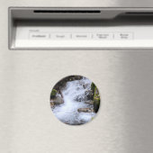 Mossy Autumn Stream Magnet (In Situ (Geschirrspüler))