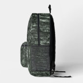 Mossy Bark Camouflage Bedruckter Rucksack (Rechts)