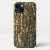 Mossy Bark Camouflage iPhone Case Hülle (Rückseite)