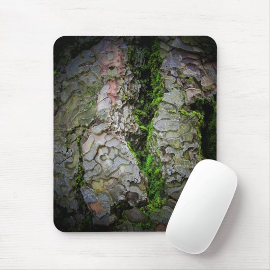 Mossy Bark von djoneill Mousepad (Mit Mouse)