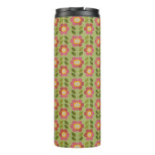 Mossy Bloom Floral Thermal Tumbler Thermosbecher (Rückseite)