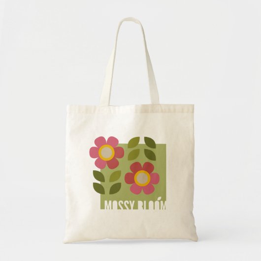 MOSSY BLOOM - Moderne Tasche (Vorne)