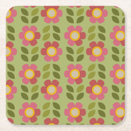 MOSSY BLOOM - Moderner Untersetzer für Blumenpapie