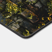Mossy Brick Wall Schreibtischunterlage (Ecke)