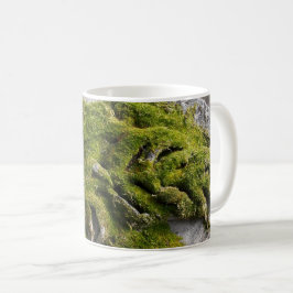 Mossy Broken Headstone Kaffeetasse