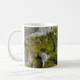 Mossy Broken Headstone Kaffeetasse