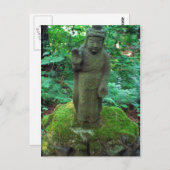 Mossy Buddha Postkarte (Vorne/Hinten)