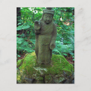 Mossy Buddha Postkarte