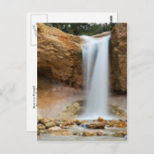 Mossy Cave Waterfall Postkarte (Vorne/Hinten)