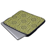 Mossy Flower.... Laptopschutzhülle (Vorne Knopf)