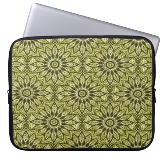Mossy Flower.... Laptopschutzhülle (Vorderseite)