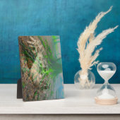 Mossy Frog Fotoplatte (Seite)