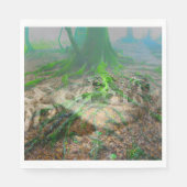 Mossy Frog Serviette (Vorderseite)