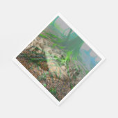 Mossy Frog Serviette (Ecke)