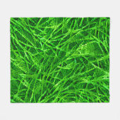 Mossy Grass Fleecedecke (Vorderseite (Horizontal))