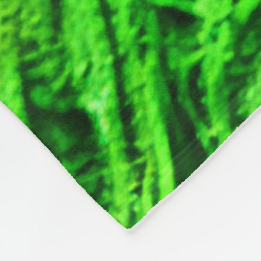 Mossy Grass Fleecedecke (Ecke)