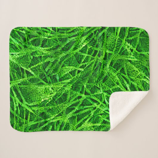 Mossy Grass Sherpadecke (Vorderseite (Horizontal))