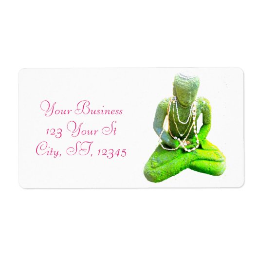Mossy Green Buddha meditiert Thunder_Cove (Vorne)