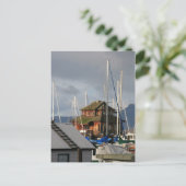Mossy Habour Postkarte (Stehend Vorderseite)