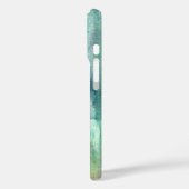 Mossy-Hand Painted Brushstrokes Case-Mate iPhone Hülle (Rückseite / Links)