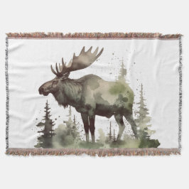 Mossy Moose Wildlife Portrait Decke