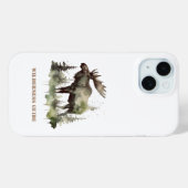 Mossy Moose Wildlife Portrait, kundenspezifisch Case-Mate iPhone Hülle (Rückseite (Horizontal))