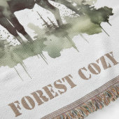 Mossy Moose Wildlife Portrait, kundenspezifisch Decke