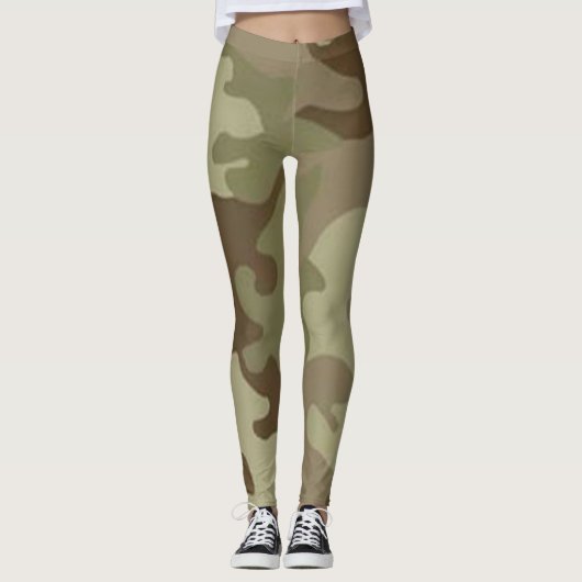 Mossy Oak Camouflage Leggings (Vorderseite)