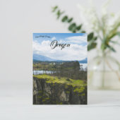 Mossy Rock Hill in Oregon Postkarte (Stehend Vorderseite)