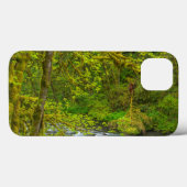 Mossy Rocks and Trees Line Eagle Creek Case-Mate iPhone Hülle (Rückseite (Horizontal))