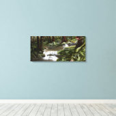 Mossy Rocks Print Leinwanddruck (Insitu (Holzboden))