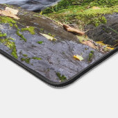 Mossy Stream Nature Desk Mat Schreibtischunterlage (Ecke)