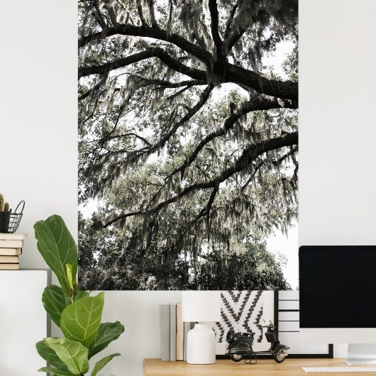 Mossy Textures 1 Poster (Heimbüro)