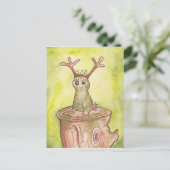 Mossy the Forest Spirit Postkarte (Stehend Vorderseite)